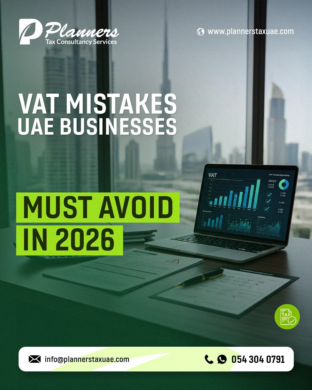 VAT Mistakes UAE Businesses Must Avoid in 2026
